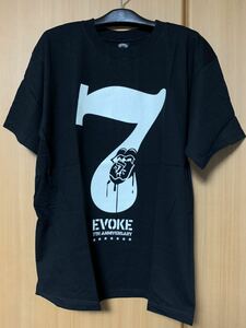 新品希少★EVOKE★7周年記念コラボTシャツ★Mサイズ★ブラック★エイプアンダーカバーネイバーフッド