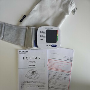  エレコム 手首式血圧計 HCM-WS01 WH 