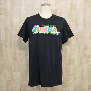 【最終出品】 ZUMBA ズンバ Since 2001 Tee 半袖Tシャツ M/L ブラック