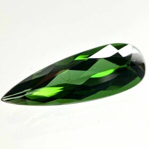 ●天然グリーントルマリン2.569ct●m 約16.9×6.0mm ルース 裸石 宝石 ジュエリー tourmaline jewelry green