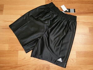 新品 アディダス ショートパンツ ブラック XO 3L メンズ 短パン 半ズボン ハーフパンツ プラクティスパンツ ランニングパンツ サッカー 黒