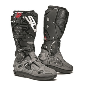 10/44 (27.0~27.5cm) MXブーツ SIDI CROSSFIRE3 グレー/ブラック SRS 交換式ソール モトクロス 正規輸入品