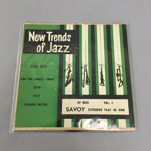 EPレコード Stan Getz/New Trends Of Jazz Vol. 1 Savoy Records XP 8020 2401LO120