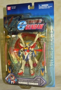 ◇新品 2002年製 バンダイアメリカ 海外版 モビルスーツインアクション GUNDAM 機動武闘伝Gガンダム (ゴッドガンダム[バーニングガンダム])