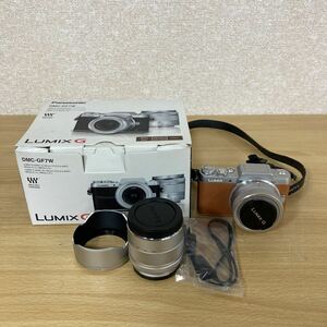 Panasonic パナソニック LUMIX DMC-GF7 ダブルズームレンズキット ブラウン レンズ G VARIO 1:3.5-5.6 ミラーレス一眼カメラ 4 シ 5718