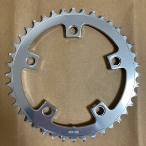 Blue Lug Fat Slim Chainring 40T PCD110 9s 10s 11s / 選択肢の少ないシルバーのナローワイドチェーンリング ブルーラグ narrow wide