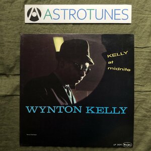 美盤 VJLP-3011 米国 本国盤 ウィントン・ケリー Wynton Kelly LPレコード Kelly At Midnite Paul Chambers, Philly Joe Jones