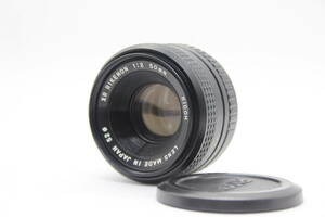 【返品保証】 【和製ズミクロン】リコー Ricoh XR RIKENON 50mm F2 レンズ s7831