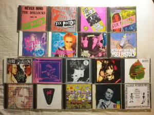 『Sex Pistols 関連CD18枚セット』(P.I.L.,Sid Vicious,Malcolm McLaren,Never Mind The Bollocks,Live And Loud,Second Edition)