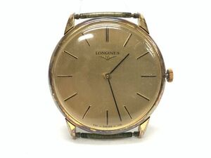 当時物 腕時計 手巻き LONGINES ロンジン 52年度 ヤクルト本社 記念品 ゴールド文字盤 ヴィンテージ フェイス