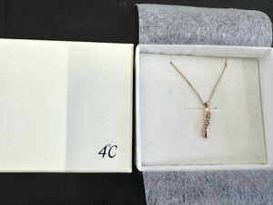 4℃ ネックレス アクセサリー シルバー ダイヤモンド ヨンドシー