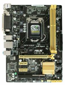 ASUS H81M-C Intel LGA1150 DDR3-1600 USB 3.1 MicroATX Motherboard