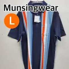【新品】Munsingwear トップス ポロシャツ 半袖  L【CT238】