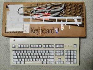 Apple Extended Keyboard II US分配　動作品　箱有り