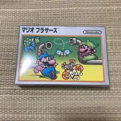 マリオブラザーズ 銀箱 ファミコン famicom mario bros 新品