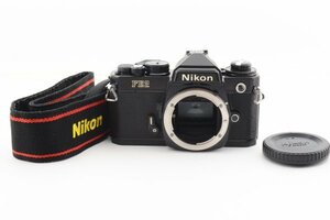 ★超美品　動作確認済★ NIKON ニコン　FE2 ブラック　 フィルムカメラ　モルト新品交換済 防湿庫管理　#B019