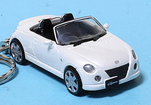 ★☆DAIHATSU COPEN☆ダイハツ コペン☆L880K☆ホワイト☆ミニカー☆キーホルダー・アクセサリー☆★