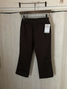 ◆CAROUGE/カルージュ/ブラウンのクロップドパンツ/新品タグ付き◆p5/2