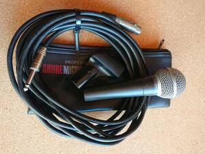 SHURE SM58 USA製 ビンテージ　ダイナミックマイク