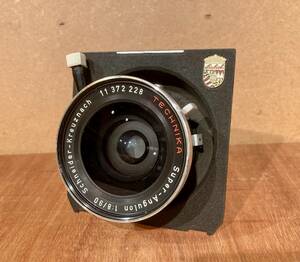 ■防湿庫保管品/状態良好!■Technika / Super Lens Angulon 1:8/90 Schneider-Kreuznach Synchro-Compur Linhof スーパーアンギュロン