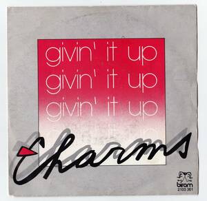 ダンクラ7inch・45★CHARMS / Givin’ it up / Sunday is mode for lovers★picture sleeve・ベルギー盤オンリー・Biram★