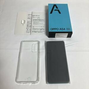 【未使用品】OPPO A54 ファンタスティックパープル　付属品付き　箱付き　SIMロックなし　SIMフリー　スマートフォン　スマホ　14981