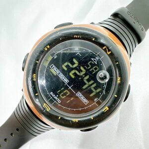 A2404-67-11 １円スタート クオーツ　稼働品　SUUNTO　スント　スポーツウォッチ　メンズ腕時計　オレンジ