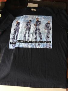 3000円〜 USED ビンテージ 00s Boyz II Men ボーイズ・トゥ・メン Tシャツ XL 00年代 アート ラップ R&B vintage t shirt TEE