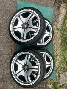 ブレスト バーンシュポルトtypeDX 20×8.5j+48 5H/114.3グッドイヤー EAGLE EXE 245/35R20 95W XL ホイール組4本セット