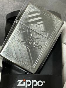 zippo 80周年記念 特殊加工 希少モデル 2014年製 シルバーインナー 2014年製