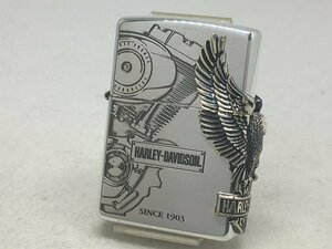 送料無料 ZIPPO[ジッポー] HARLEY-DAVIDSON(ハーレーダビッドソン) サイドメタル HDP-03