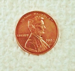 ◆1セント硬貨/ONE CENT/1 CENT/アメリカ合衆国/エイブラハム・リンカーン大統領/1994年/ペニー/即決◇