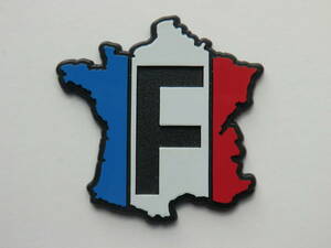 フランス　国土　国旗　国識別　ステッカー　プラスチック