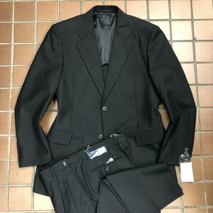 半額以下【新品】NicolaPisanoオールシーズン礼服　喪服/リクルートスーツ/サイズL A6/ブラック　黒/ノーベンツ　2タック　アジャスター