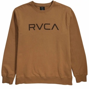 RVCA Big RVCA Crew Fleece Camel Mトレーナー