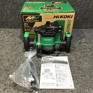 【未使用品】★ハイコーキ(HIKOKI ※旧:日立工機) コードレスルーター M3612DA(NN)