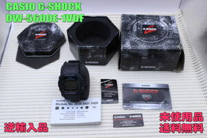 ■未使用品・送料無料■　カシオ 腕時計 CASIO G-SHOCK DW-5600E-1VDF[DIGITAL 5600 SERIES]（逆輸入品）
