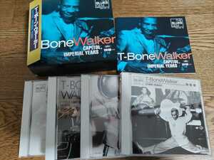 希少盤　T-Bone walker　Tボーン・ウォーカー　4枚組　ボックスセット　日本語歌詞・解説付き　帯付き　中古CD　　