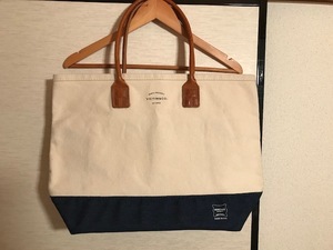 VICTIM×HERITAGE LETHER CANVAS TOTE BAG トートバッグ バック 鞄 キャンバス レザー アメカジ USA ヴィクティム グラム レアセル 下鳥