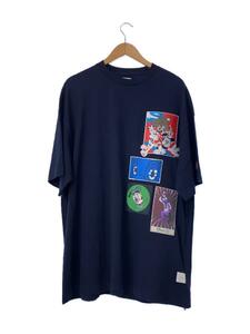TOMMY HILFIGER◆Tシャツ/S/コットン/NVY