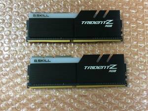2/ G.SKILL　TRIDENT Z RGB 16GB（8GB×2枚）DDR4-2933