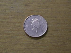 カナダ 1セント硬貨 1998年