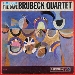 千円開始★神洗浄【超ギガレア★US完オリ★6EYE MONO CBS無 マト1 溝】★DAVE BRUBECK QUARTET/TIME OUT★TAKE FIVE表記無ジャケ/印刷番号1