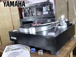 レコードプレーヤー YAMAHA GT-2000 新品ダストカバー等付属 当社メンテ/調整済品 Audio Station