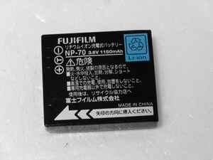 Fujifilm NP-70 純正 バッテリー 富士フィルム リチウムイオン 電池 送料120円　512