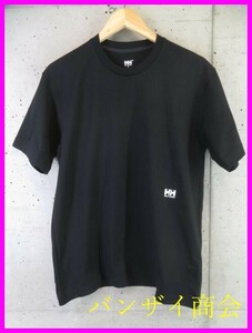 【送料300円可】3150b4◆未使用◆HELLY HANSEN ヘリーハンセン 半袖Tシャツ M/ブラック黒/カットソー/アウトドア/マウンテンパーカー