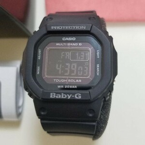 【カシオ】 ベビージー レディース 新品 腕時計 BGD-5000MD-1JF 電波ソーラー ブラック 未使用品 女性 CASIO