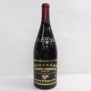 1円~CAMUS PERE＆FILS（カミュ ペール エ フィス）シャルム シャンベルタン グランクリュ 2004 マグナムボトル 13.5％ 1500ml S24D180046