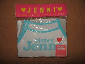 保管品新品★SISTER JENNI キャミ＆ショーツ セット 100 ホワイト＆ライトブルー