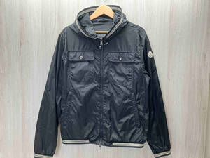 MONCLER/モンクレール　JEANCLAUDE GIBBOTTO ロゴワッペン ナイロンジャケット D10914163405 54155 ジップアップ　フーデッド　サイズ1